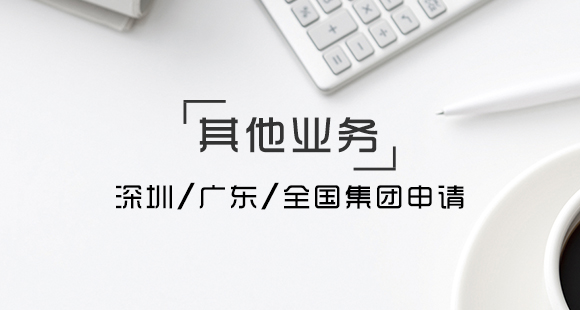 深圳、廣東、全國集團申請
